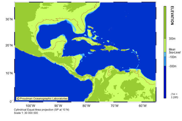 Caribbean 15,000 BCE